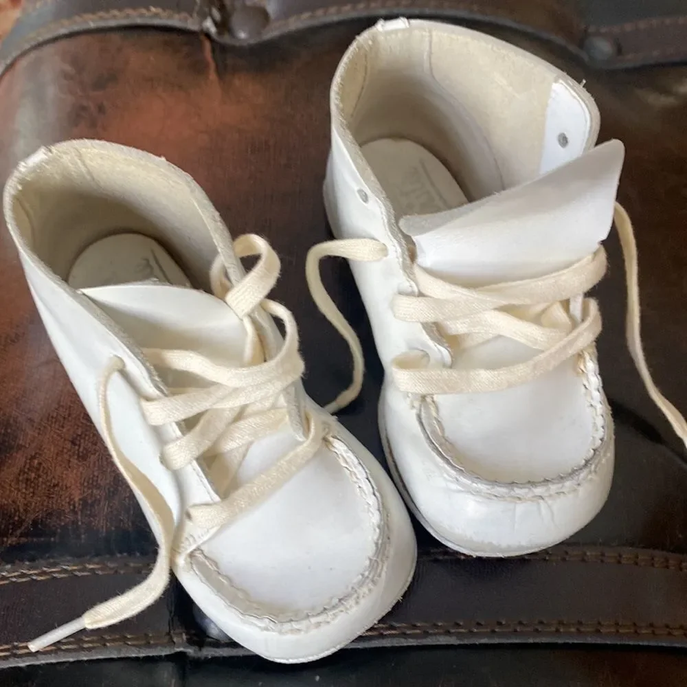 Vintage “Firstie” stride Rite Shoes baby